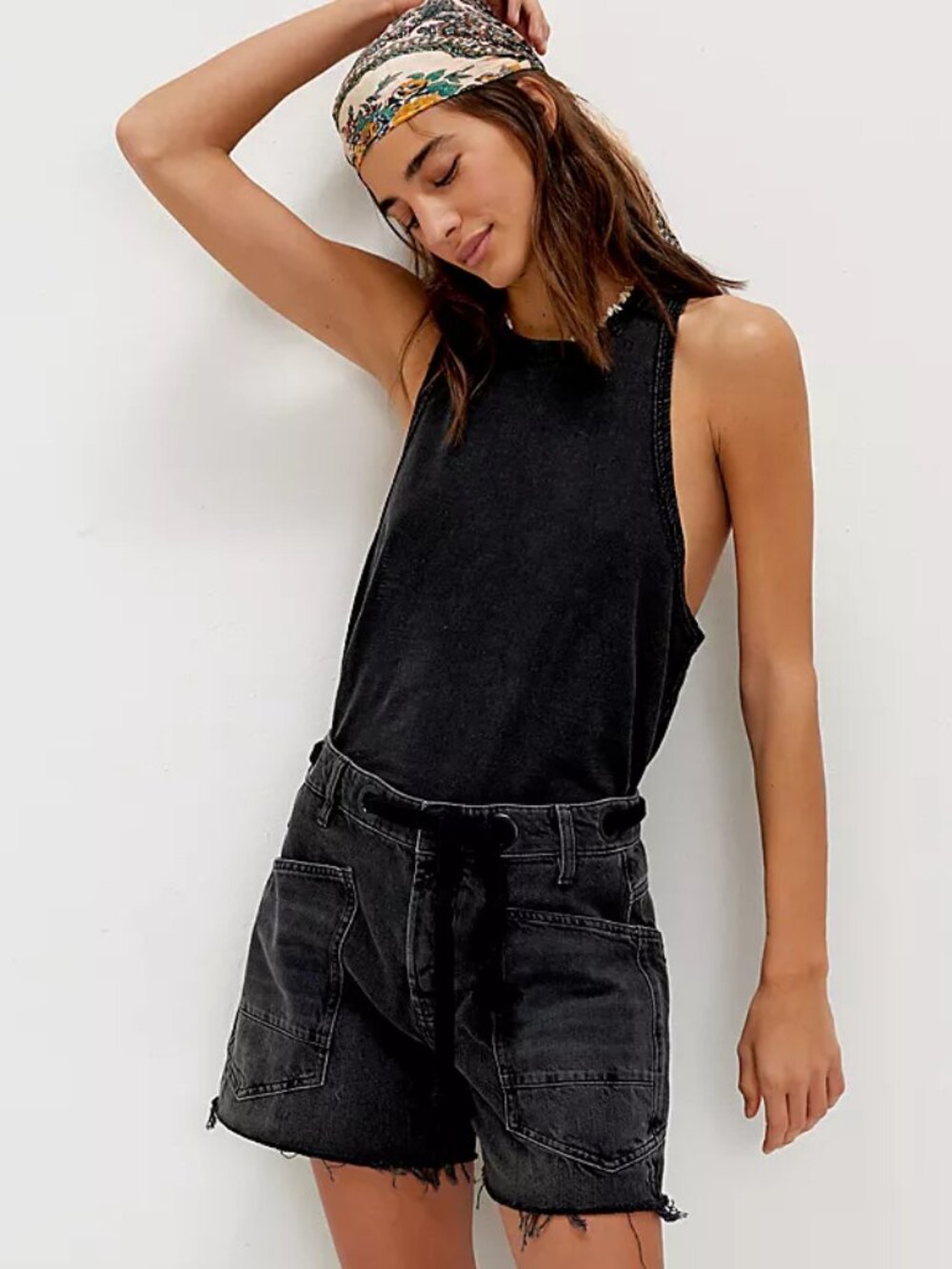 We The Free Moxie Barrel Shorts in Night Hawk Size 32 NWT